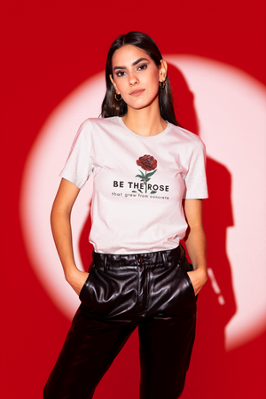Be The Rose That Grew From Concrete | Jersey Short Sleeve Tee