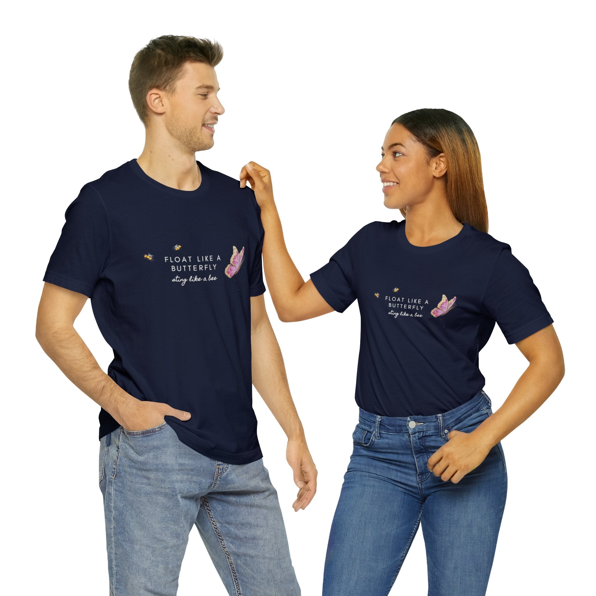 Float Like A Butterfly | Jersey Short Sleeve Tee