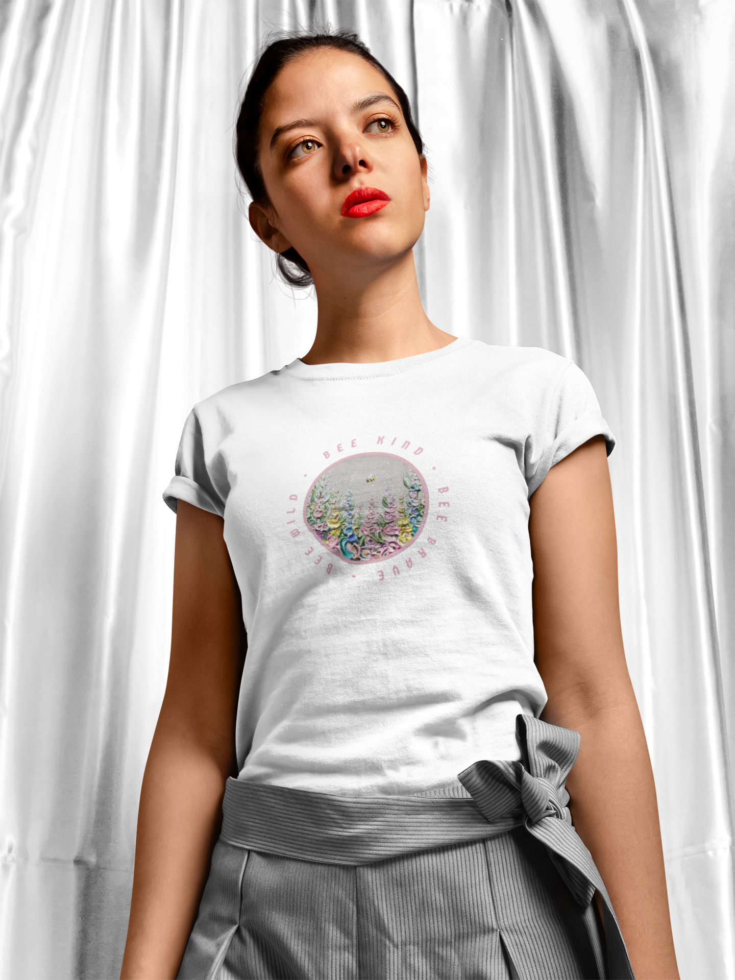 Bee Kind Bee Brave Bee Wild | Jersey Short Sleeve Tee