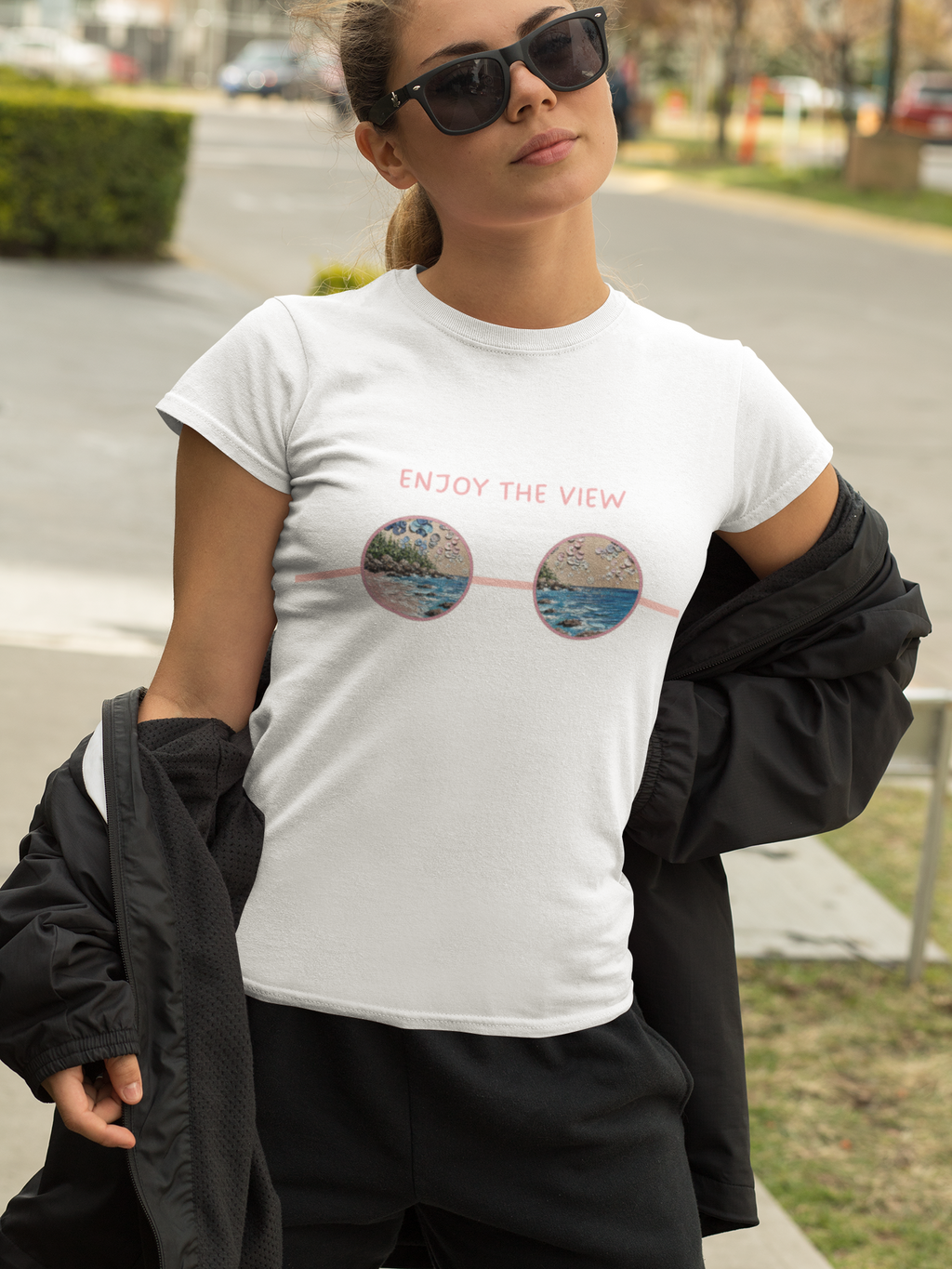 Enjoy The View | Jersey Short Sleeve Tee