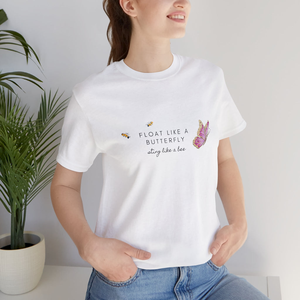 Float Like A Butterfly | Jersey Short Sleeve Tee