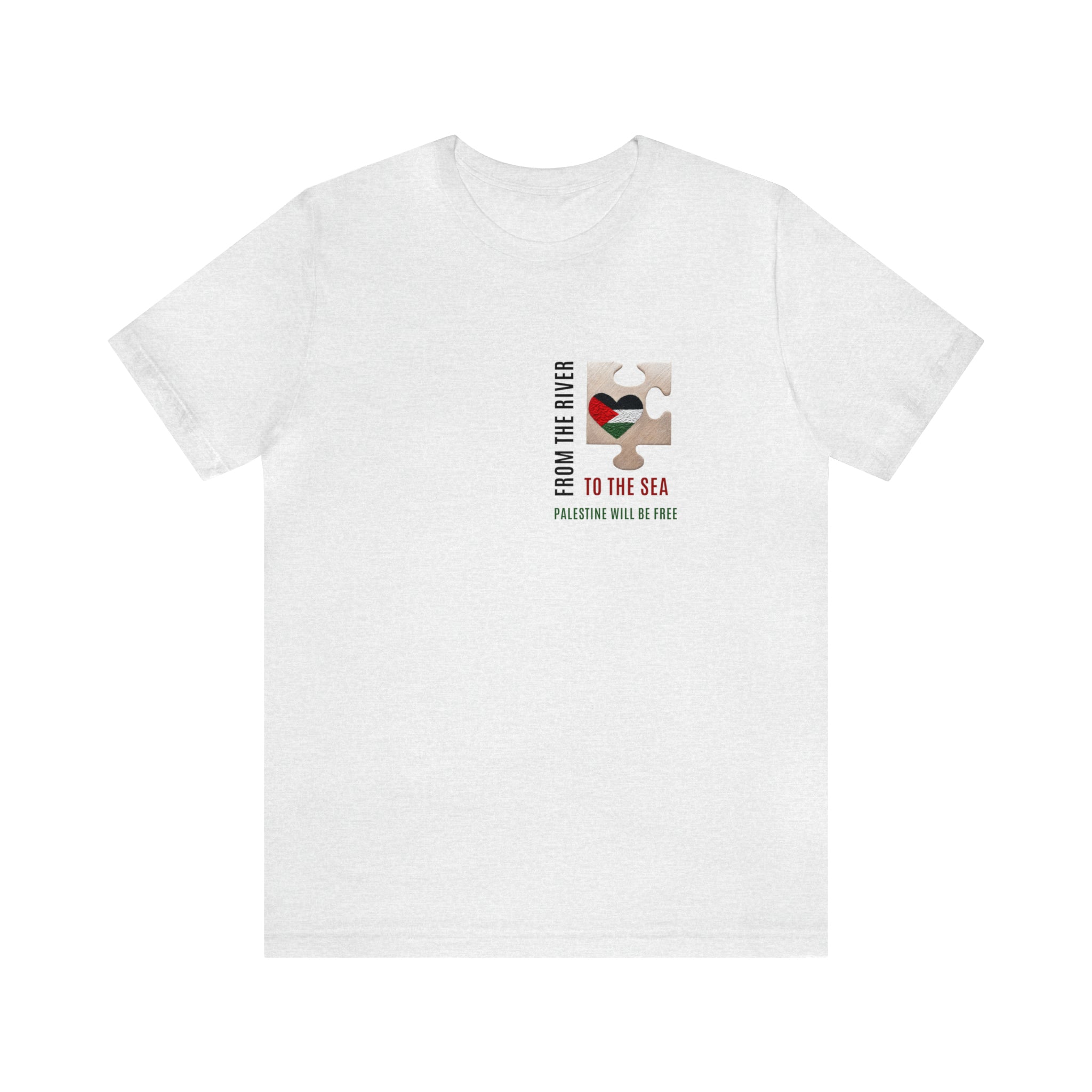 Pieces of Palestine 2 | Jersey Short Sleeve Tee