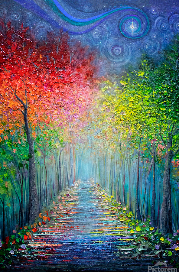 Starry Autumn Night | Limited Edition Print