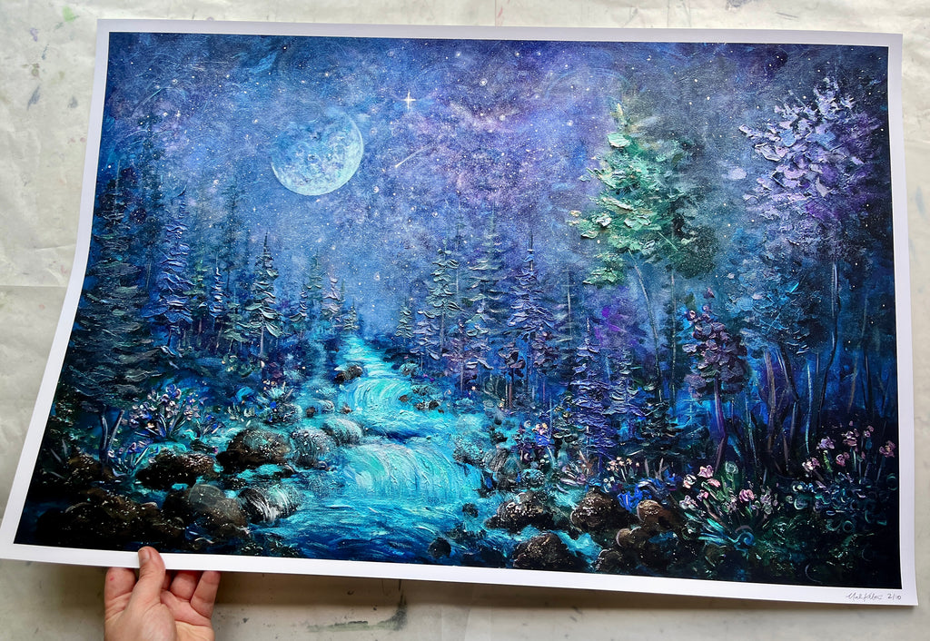 Once in a Blue Moon | Limited Edition Print