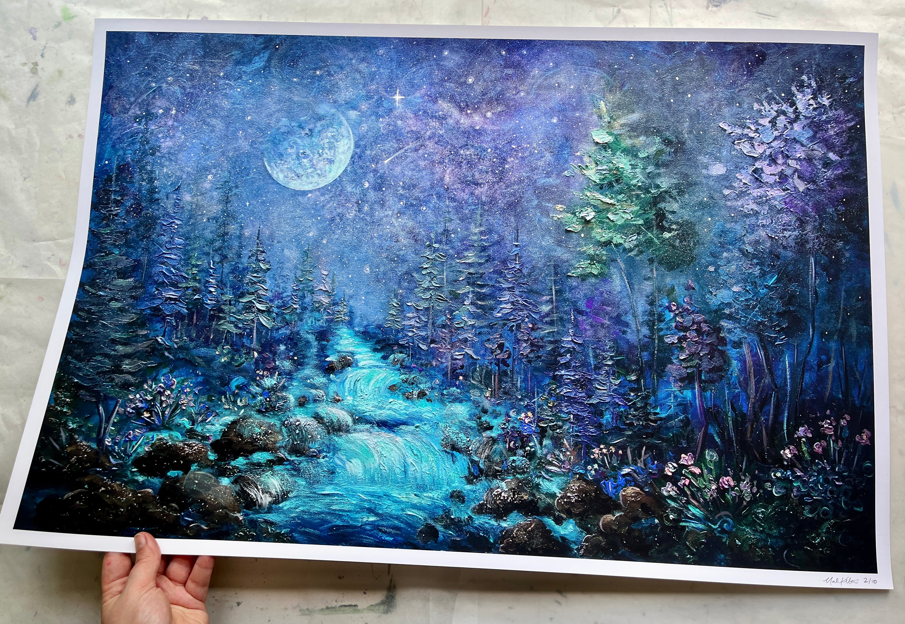 Once in a Blue Moon | Limited Edition Print