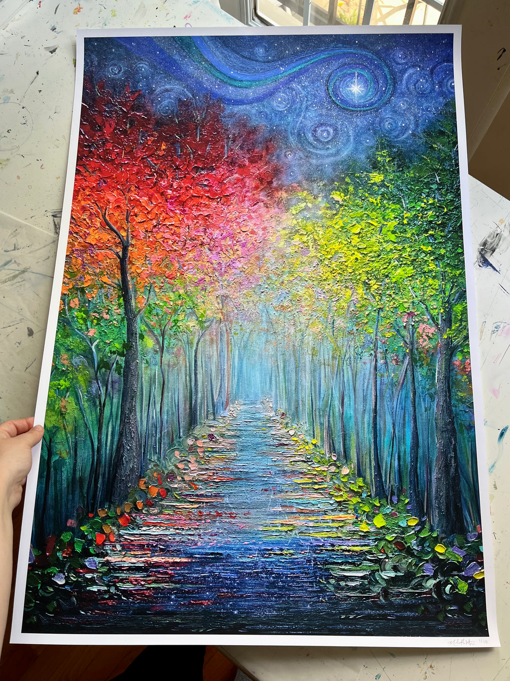 Starry Autumn Night | Limited Edition Print