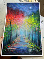 Starry Autumn Night | Limited Edition Print