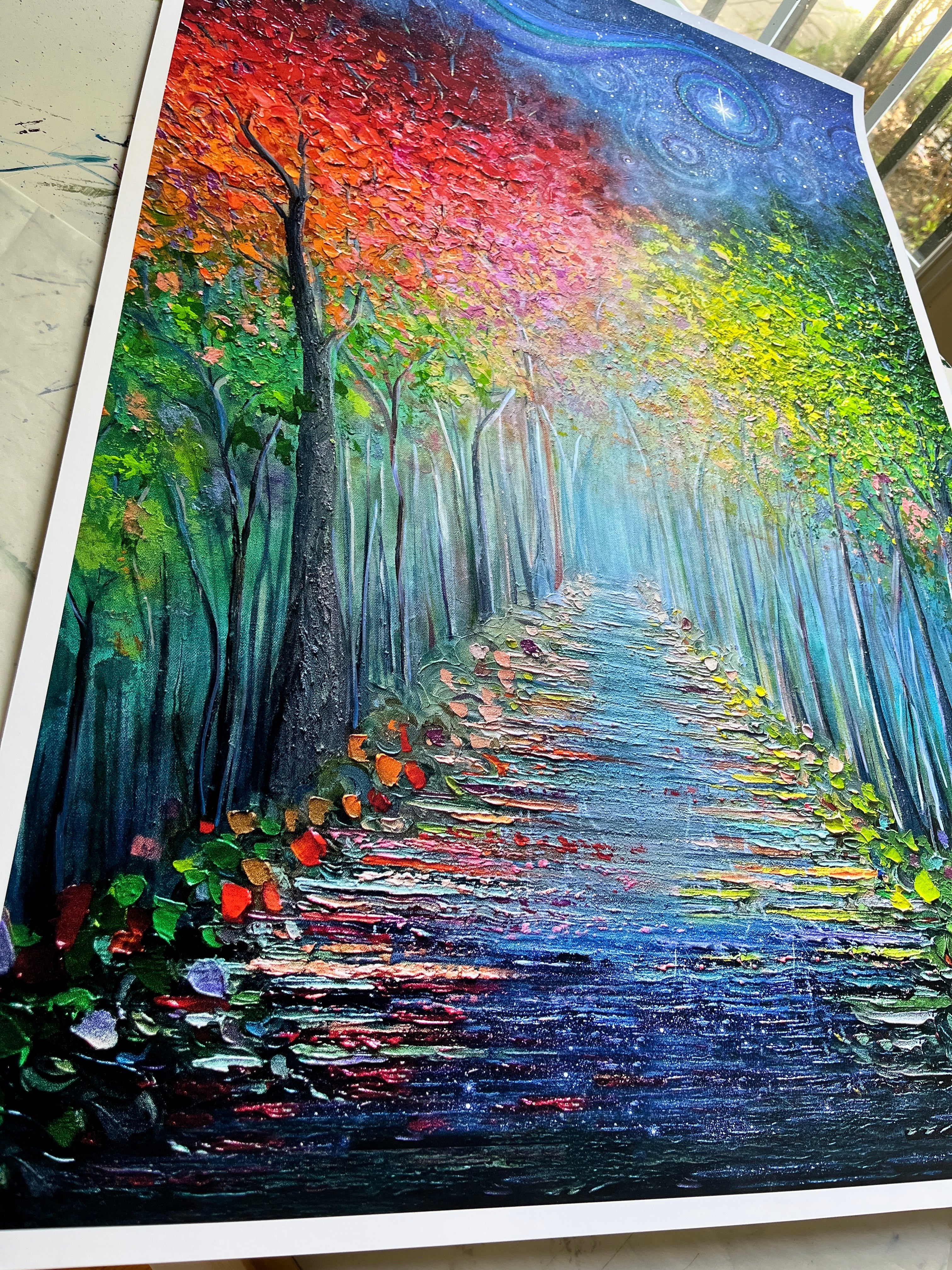 Starry Autumn Night | Limited Edition Print