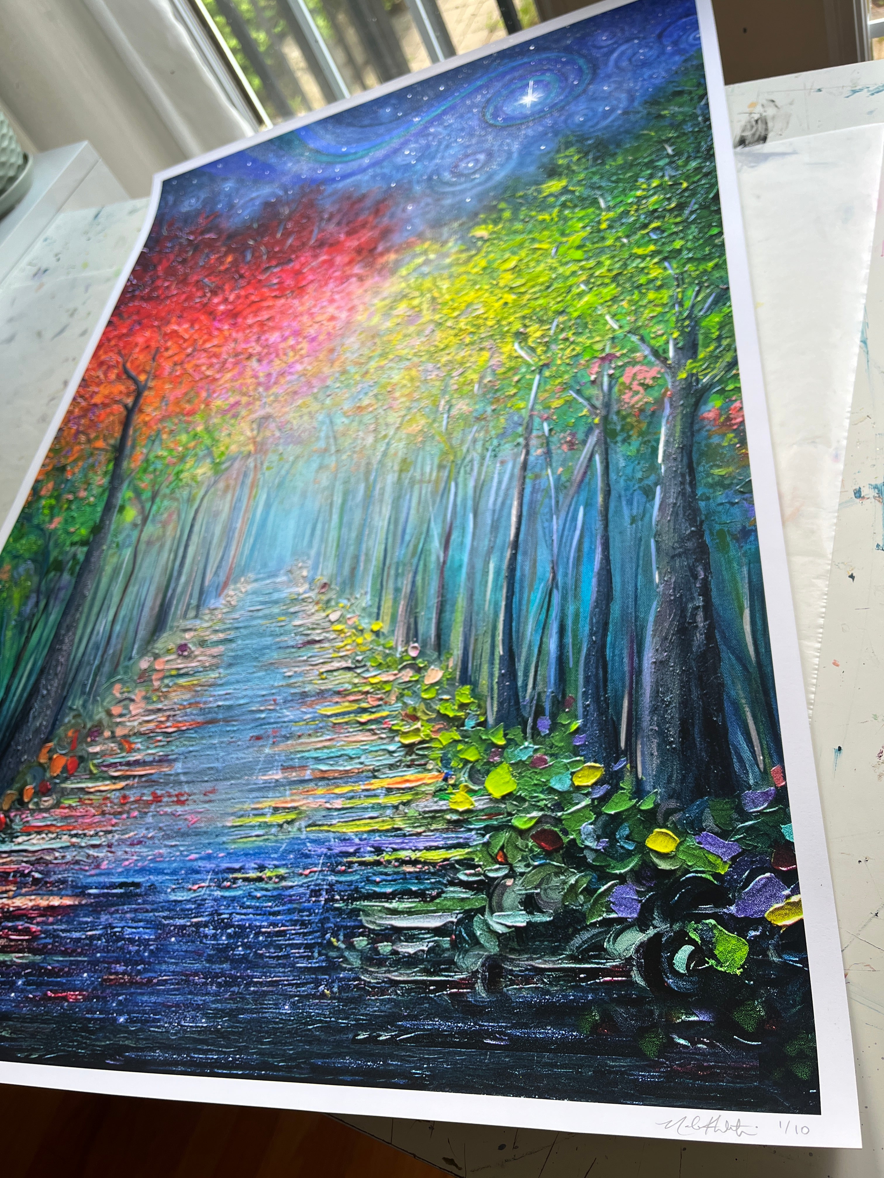 Starry Autumn Night | Limited Edition Print