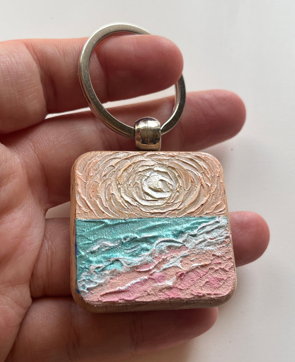 Peachy Pink | Keychain