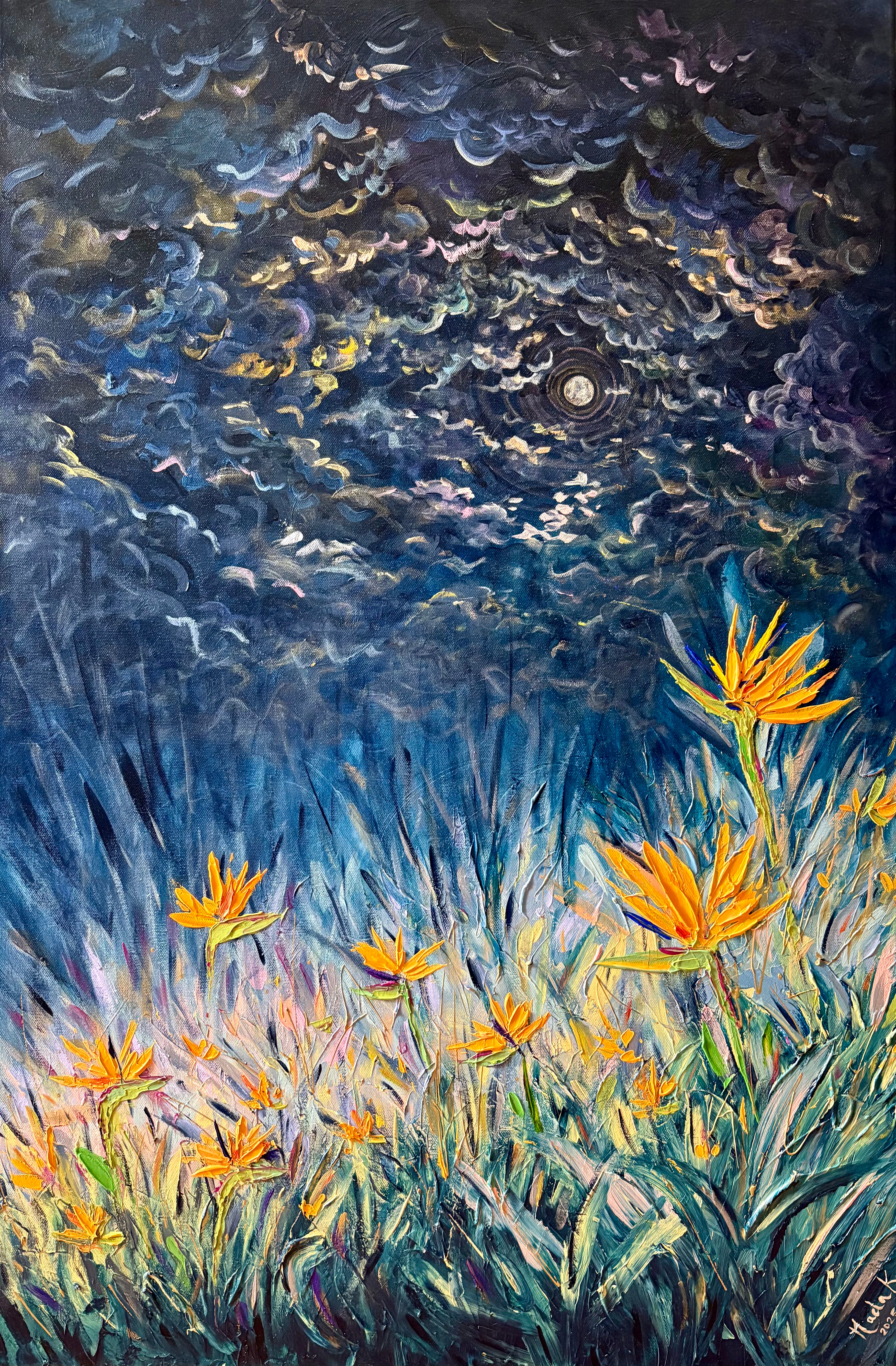 Bird of Paradise Glow | Original