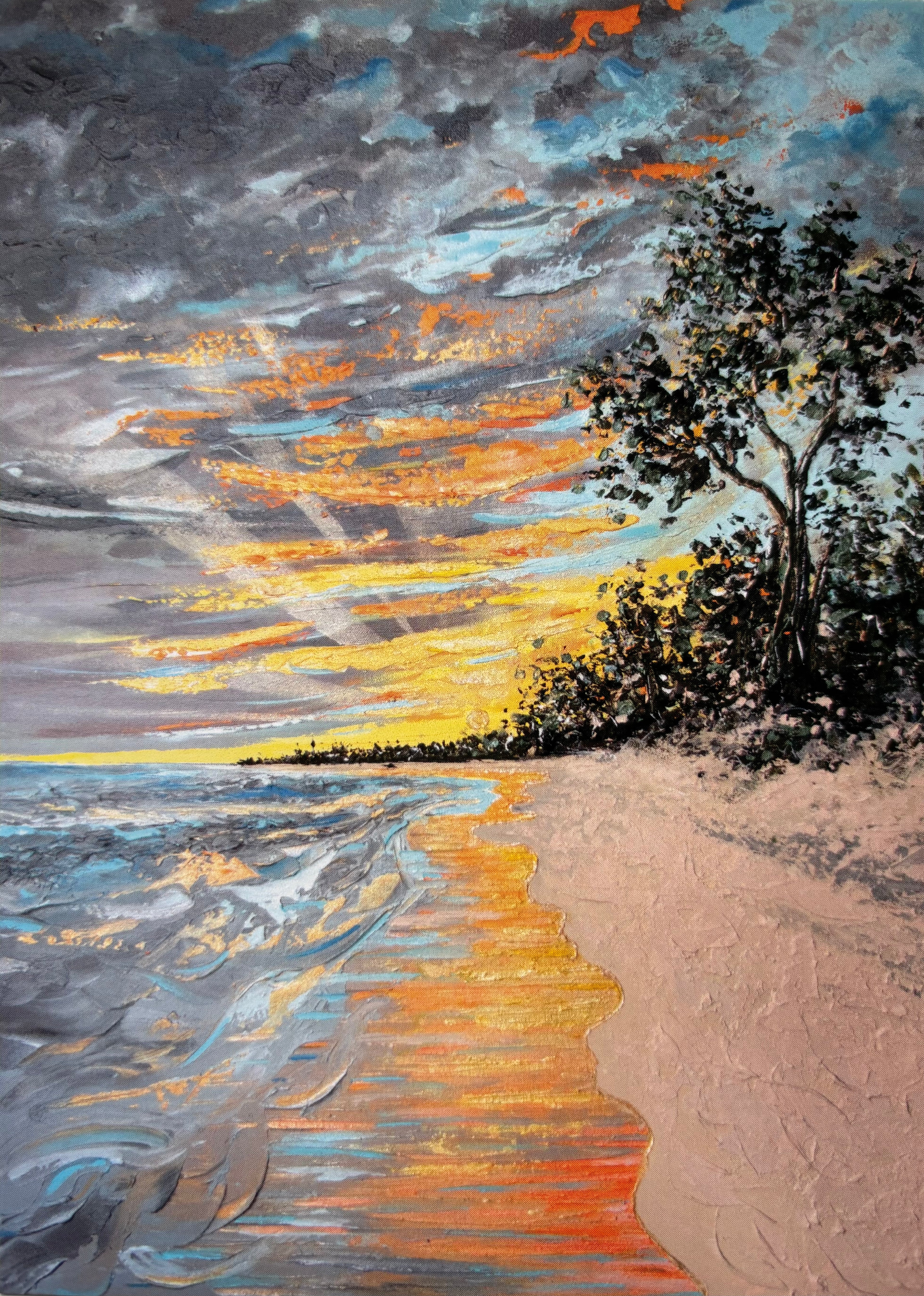 Long Point Glow | Mini Print