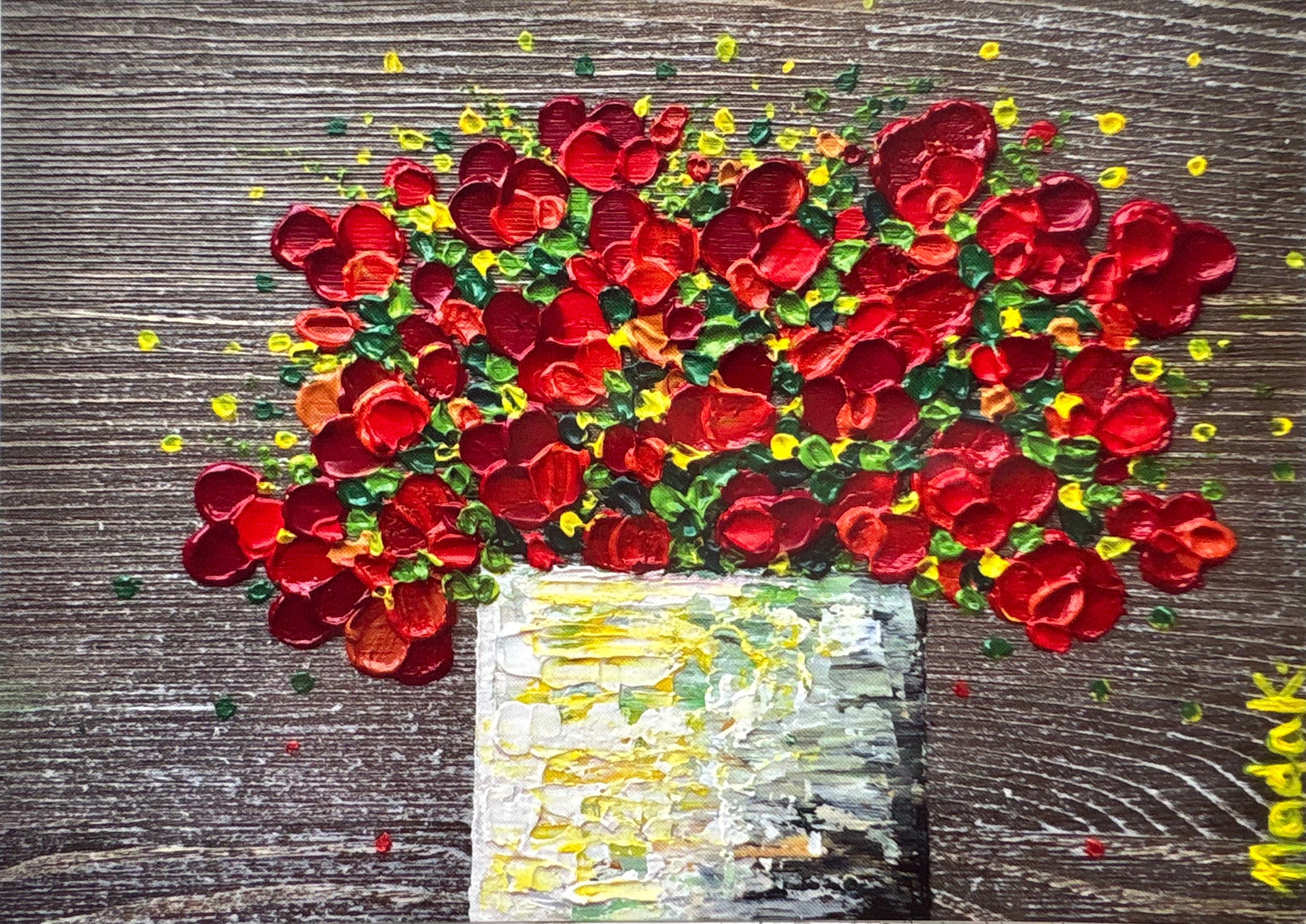 Red Bouquet | Mini Print