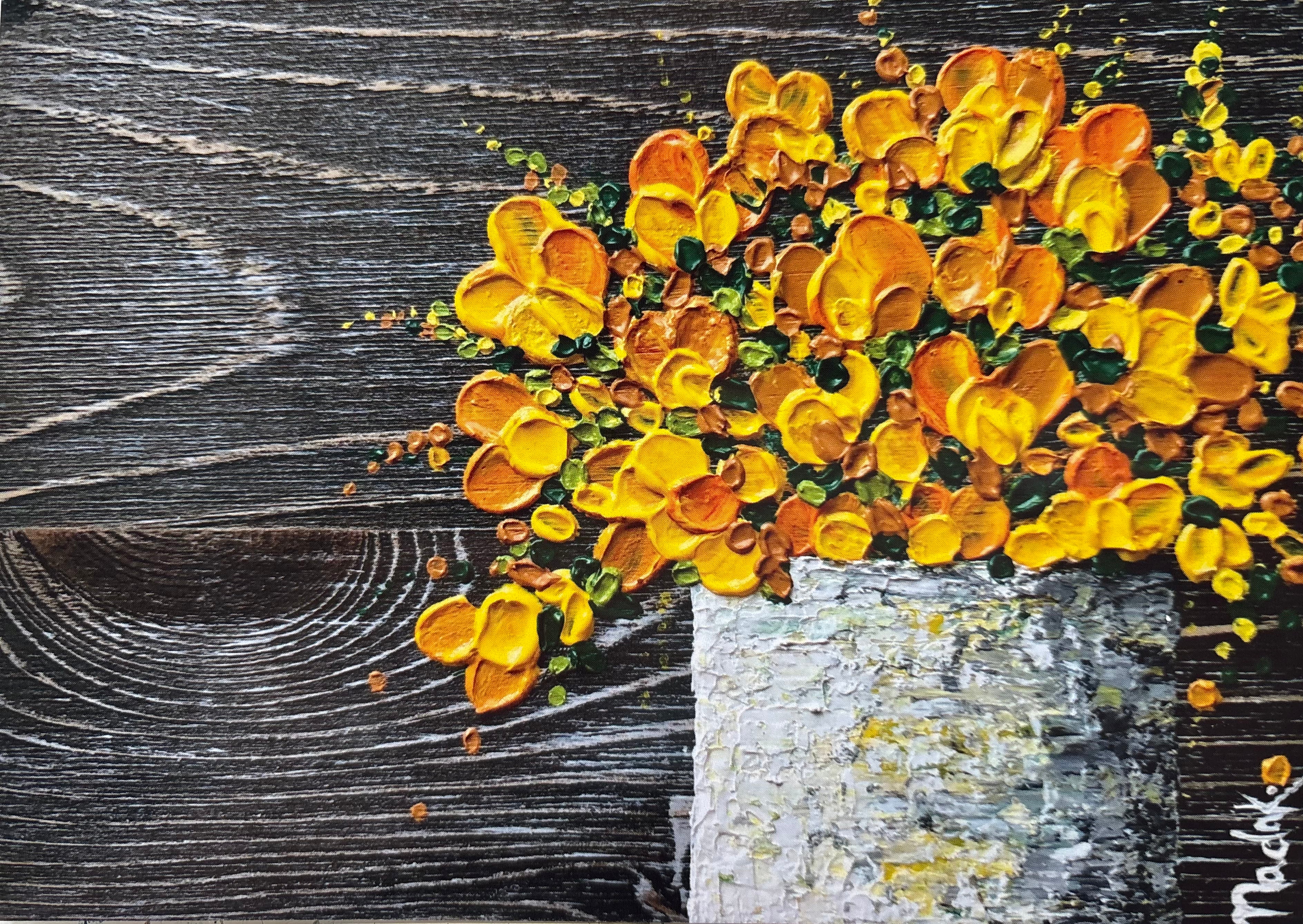 Yellow Bouquet | Mini Print