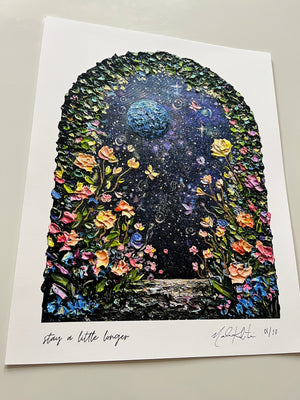 Stay a Little Longer | Limited Edition Print