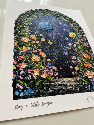 Stay a Little Longer | Limited Edition Print
