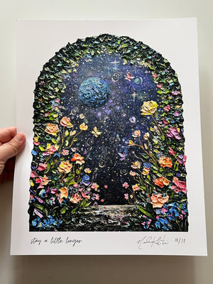 Stay a Little Longer | Limited Edition Print