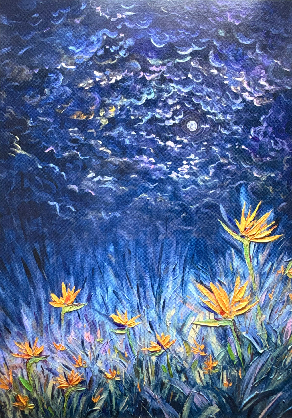 Bird of Paradise Glow | Mini Print