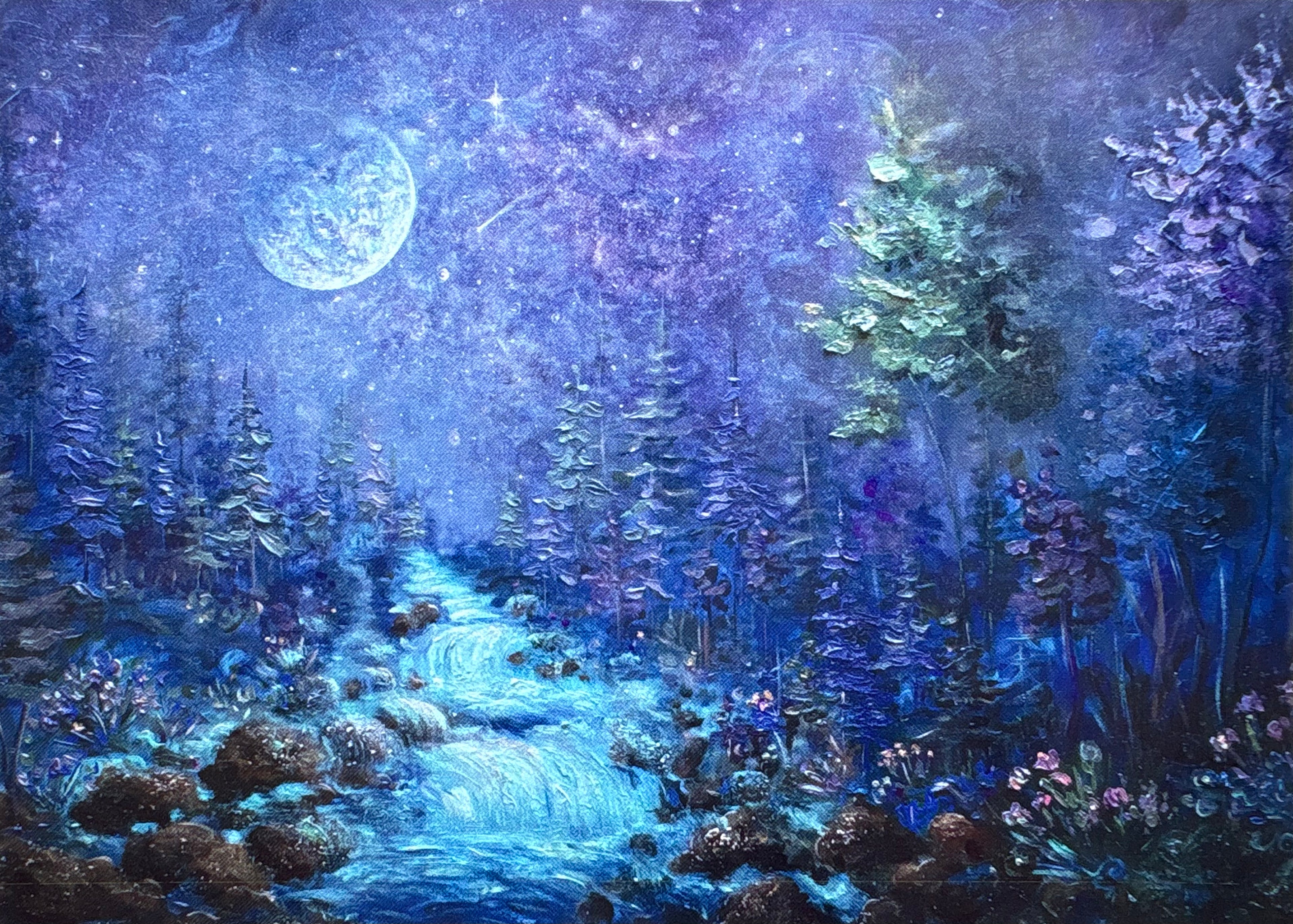 Once in a Blue Moon | Mini Print