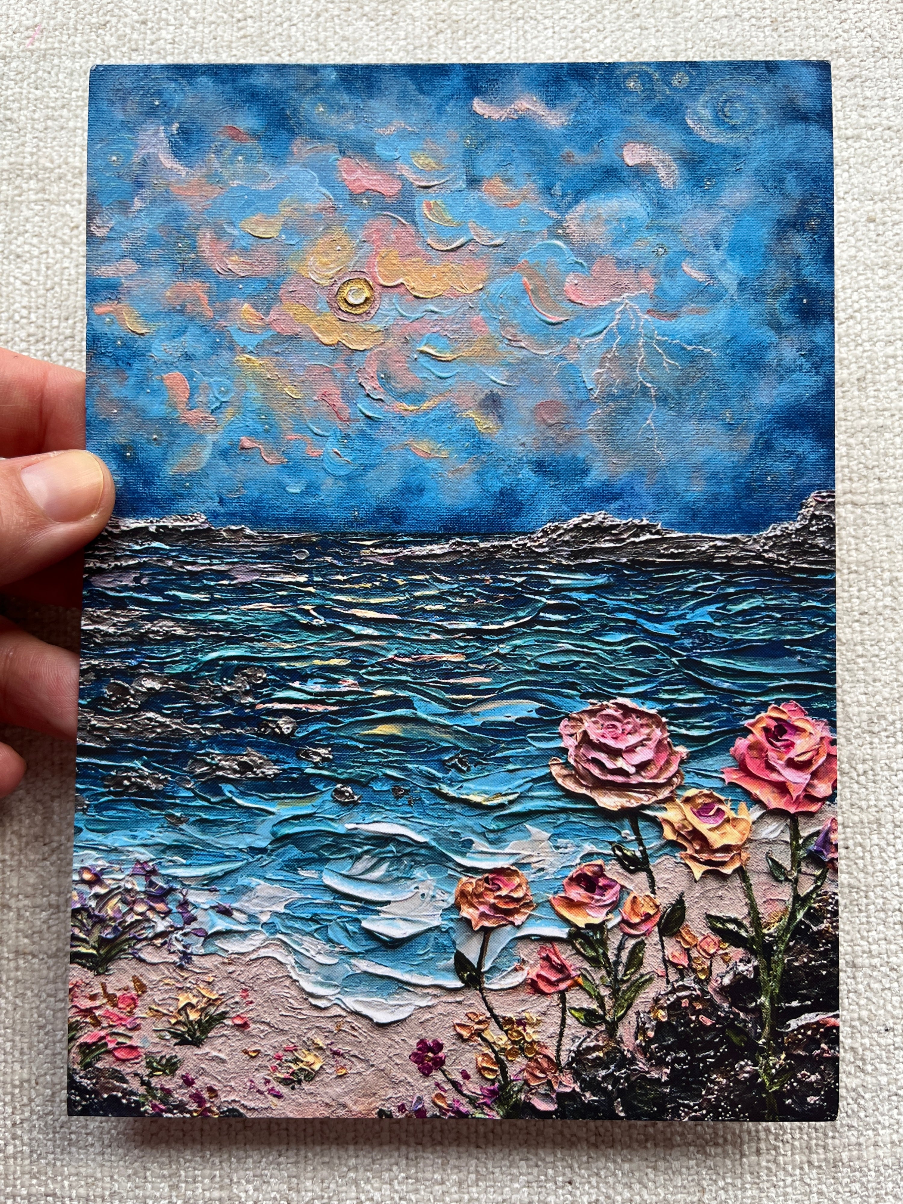Sparked by the Sea | Mini Print