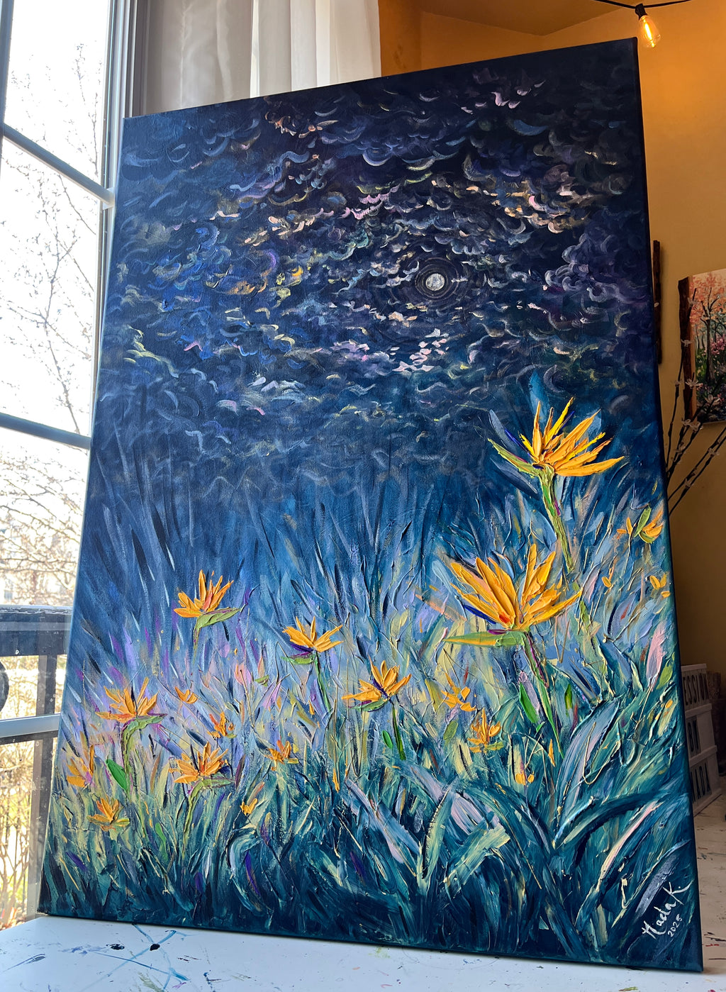 Bird of Paradise Glow | Original