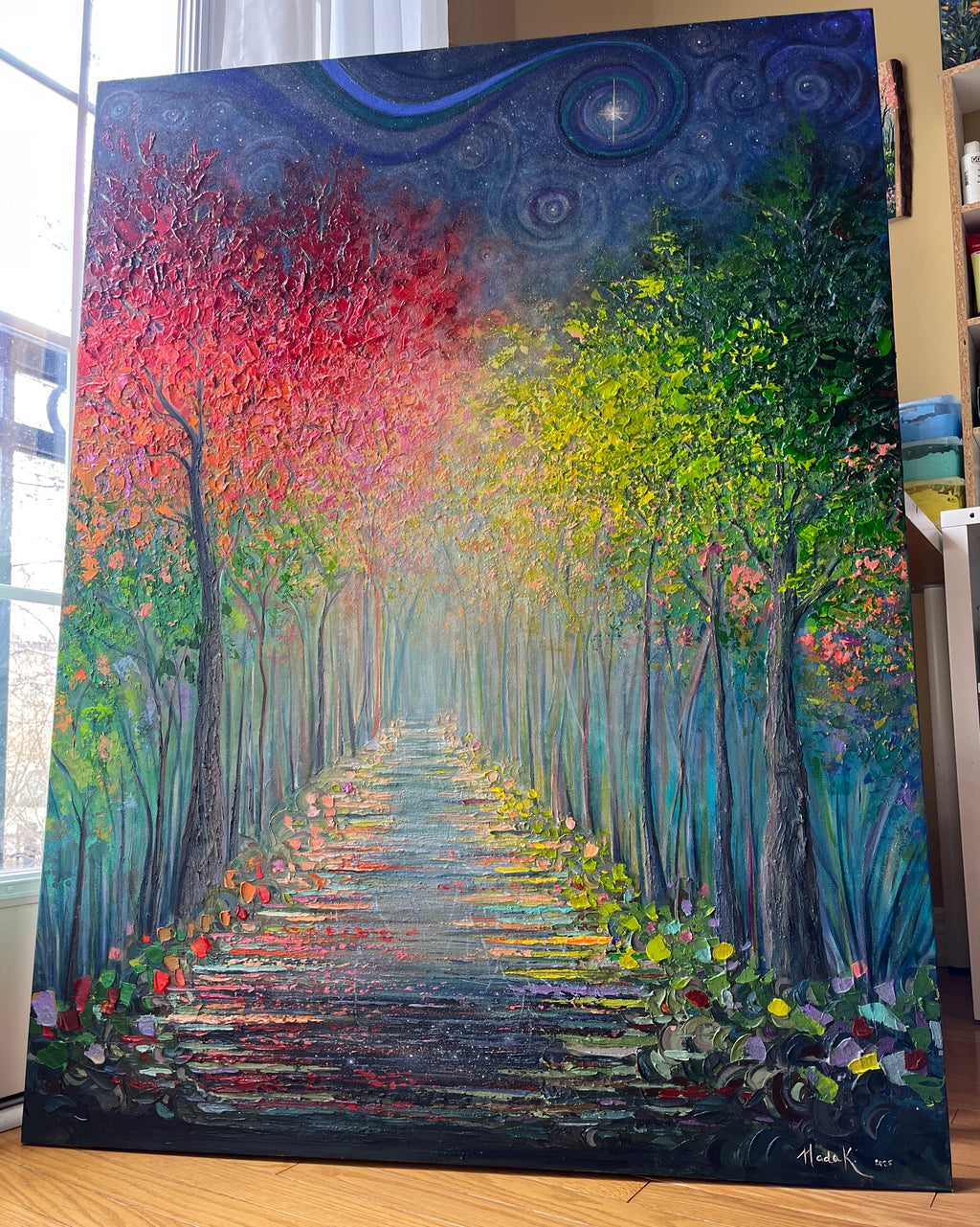 Starry Autumn Night | Original