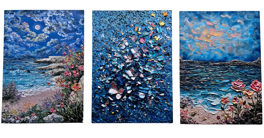 Drift & Flutter | Set of 3 Prints