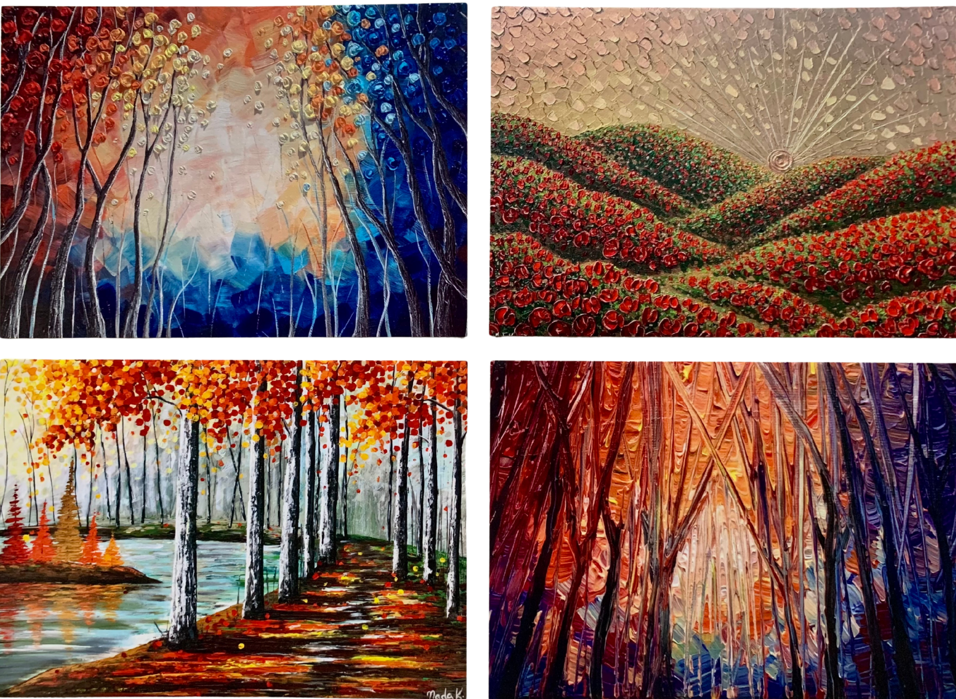 Autumn Vibes | Set Of 4 Prints