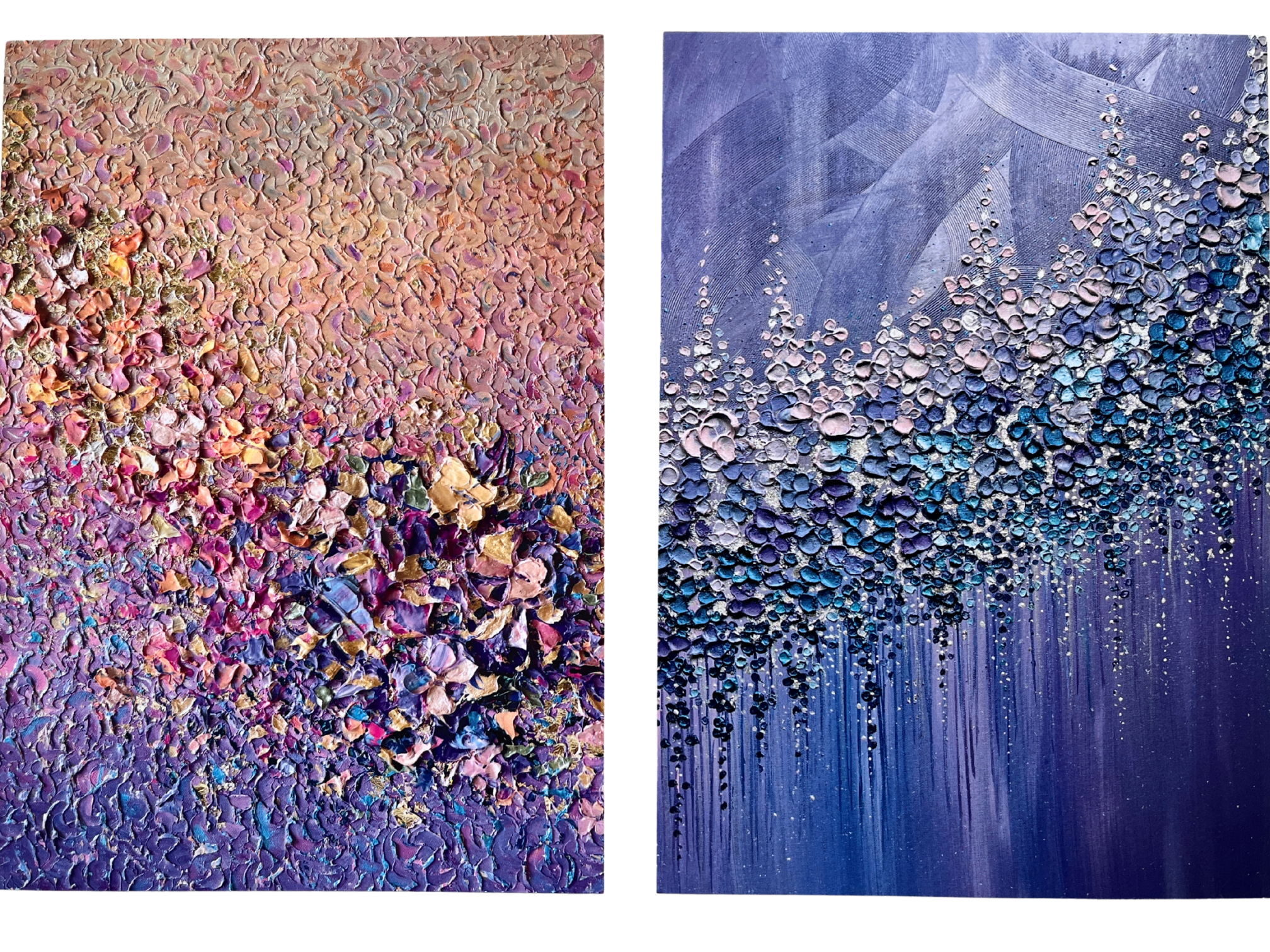 Peachy Purple | Set Of 2 Prints