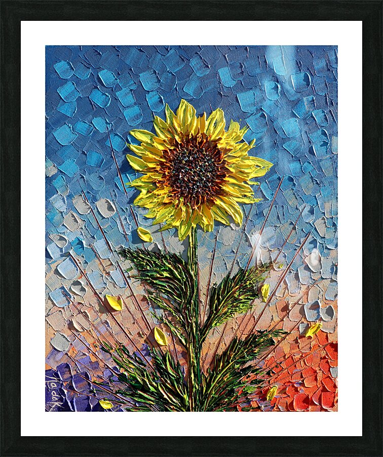 Single Sunflower | Open Edition Print
