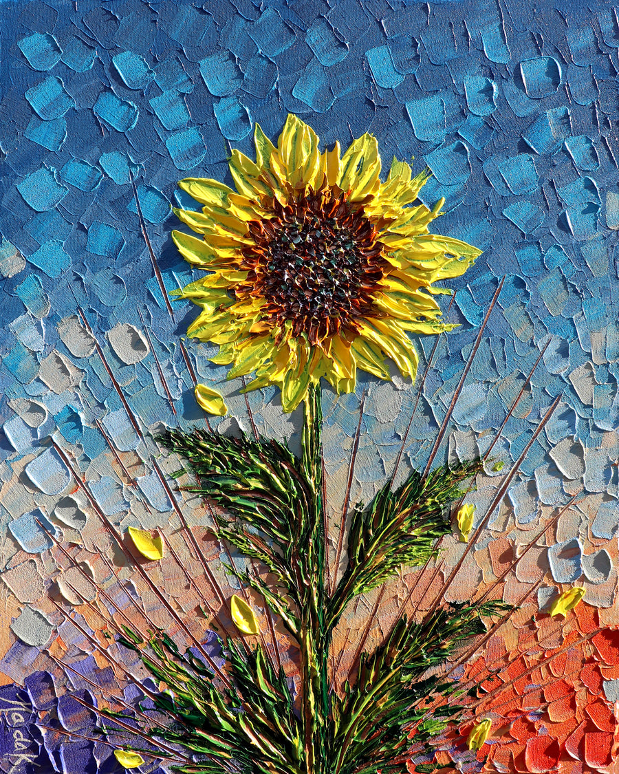 Single Sunflower | Open Edition Print