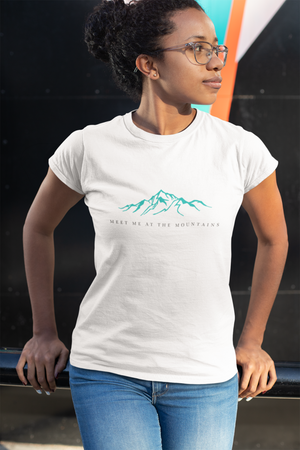 Meet Me At The Mountains | Jersey Short Sleeve Tee