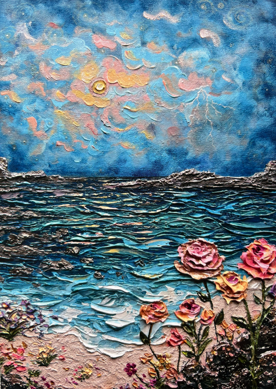 Sparked by the Sea | Mini Print