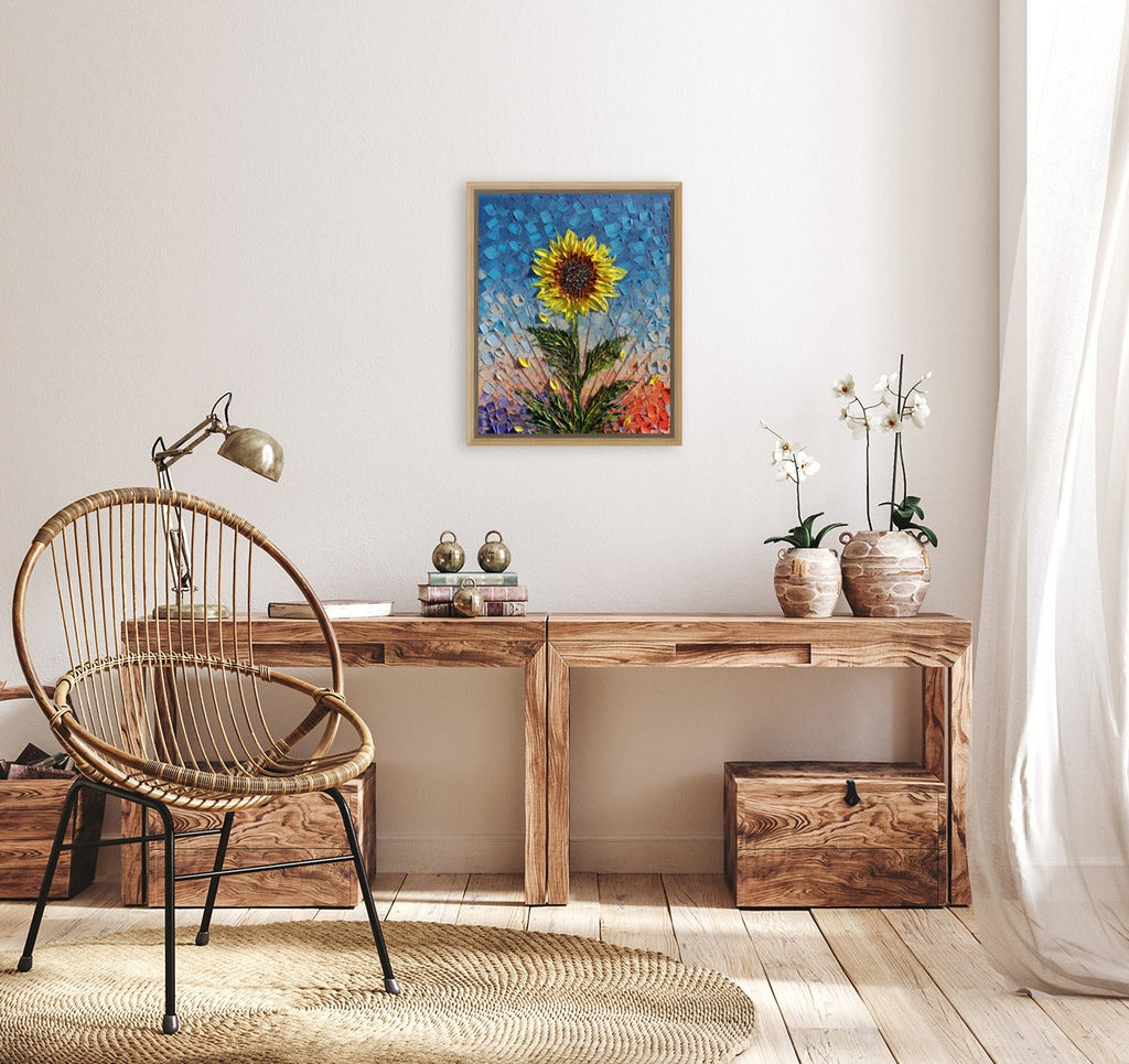 Single Sunflower | Open Edition Print