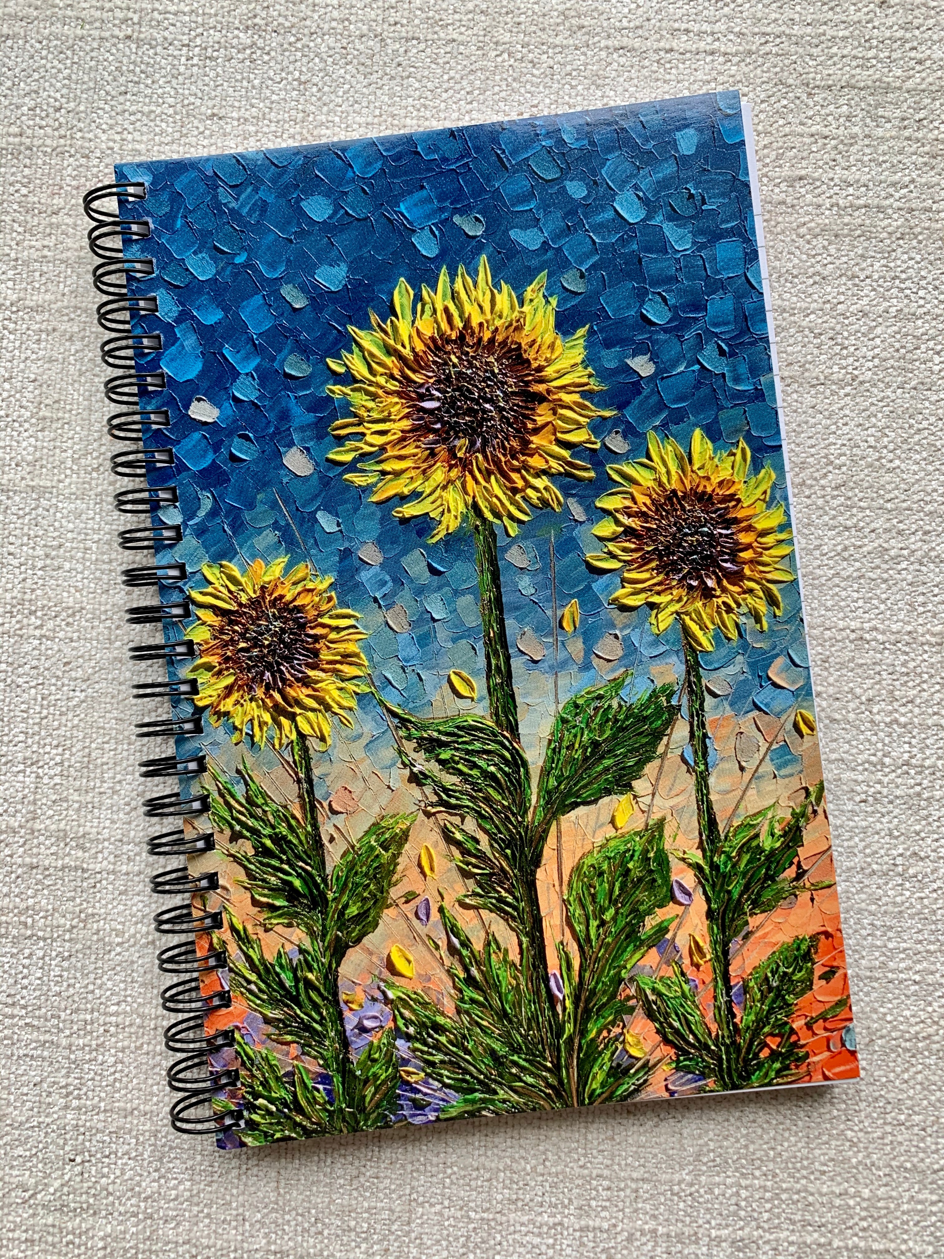 Spiral Notebook | Sunflower Lovers
