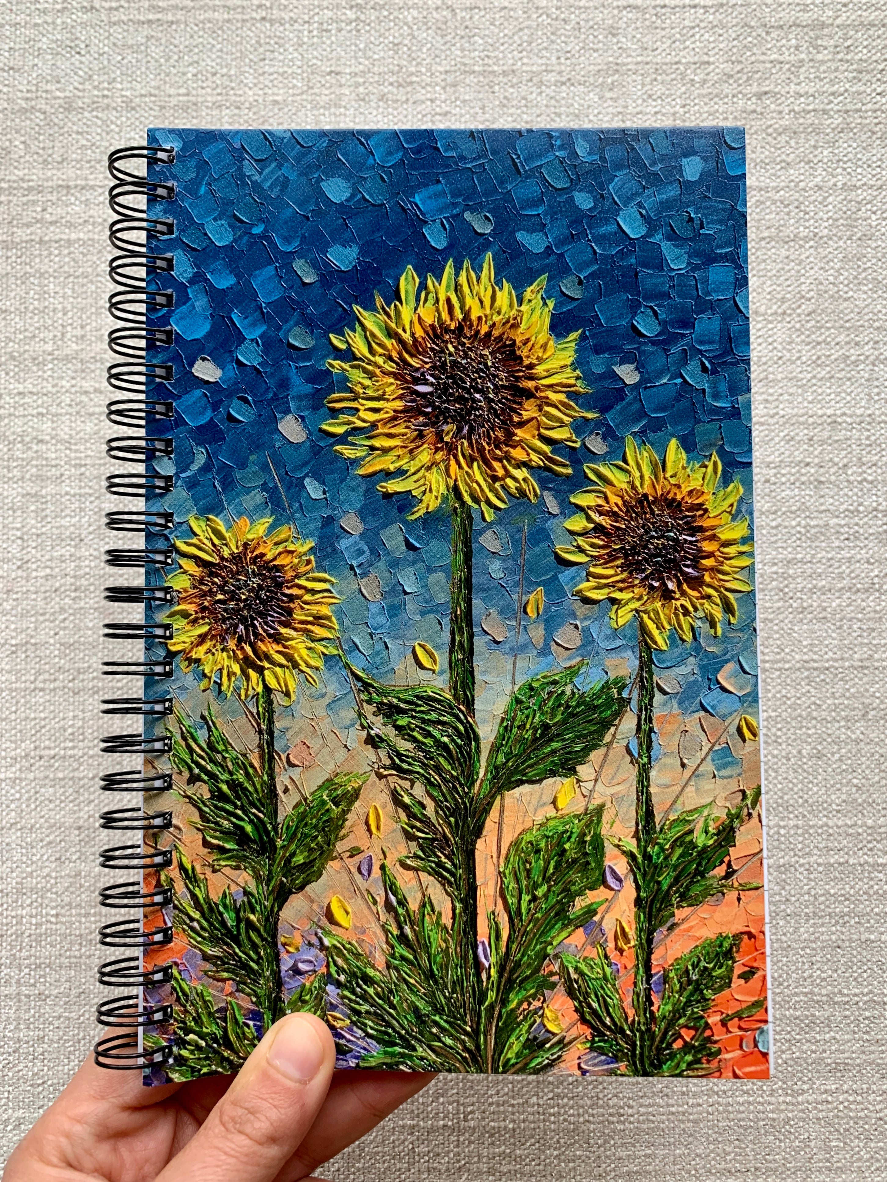 Spiral Notebook | Sunflower Lovers