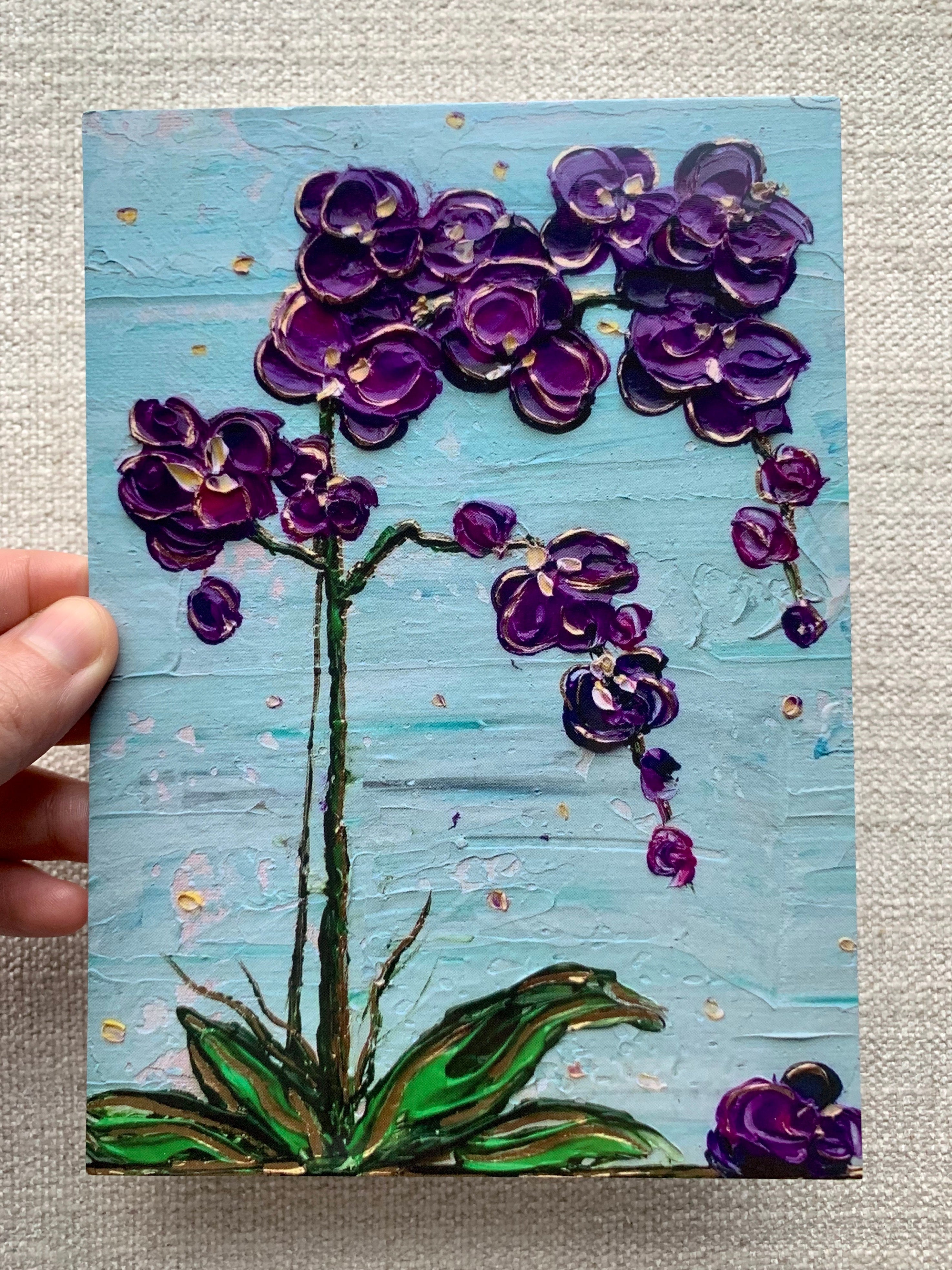 "Orchids Print"
