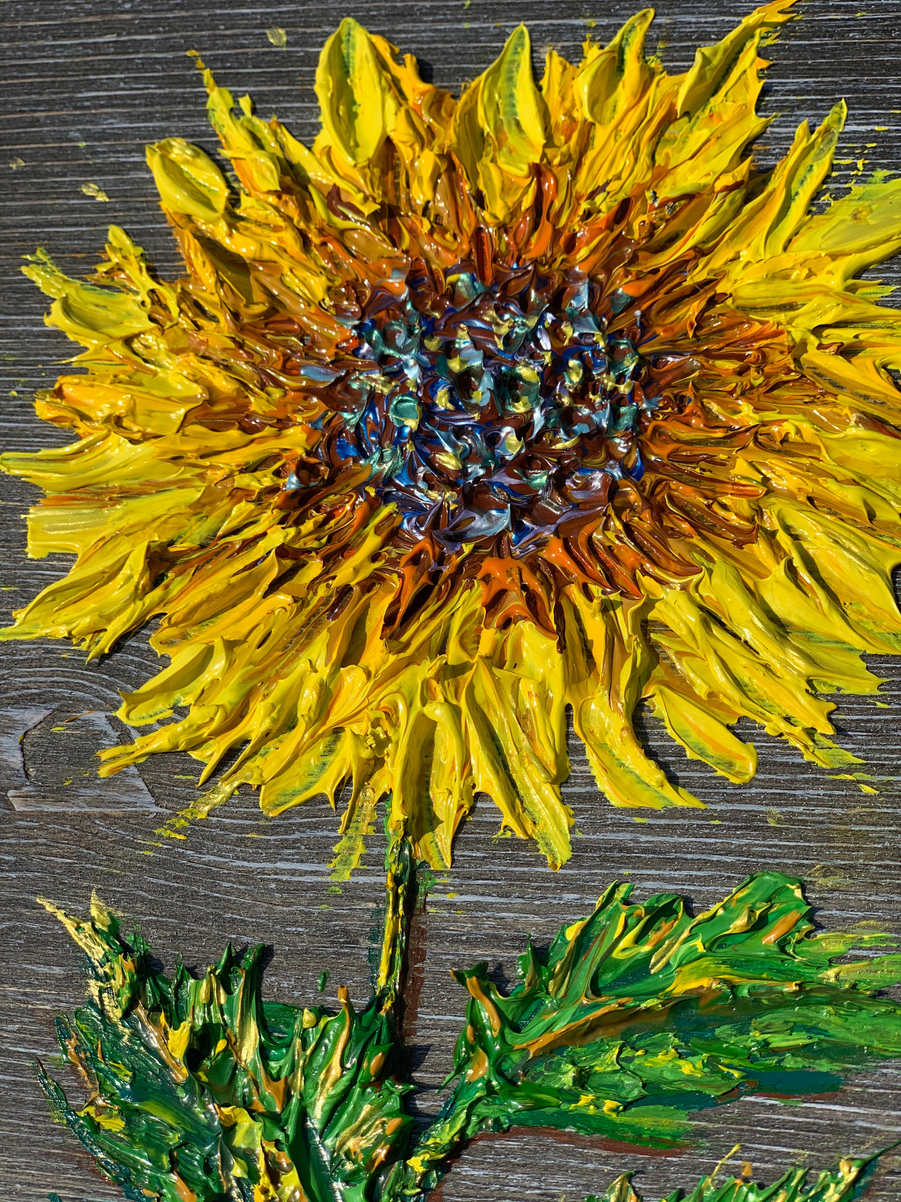 "Social Distancing Sunflower"