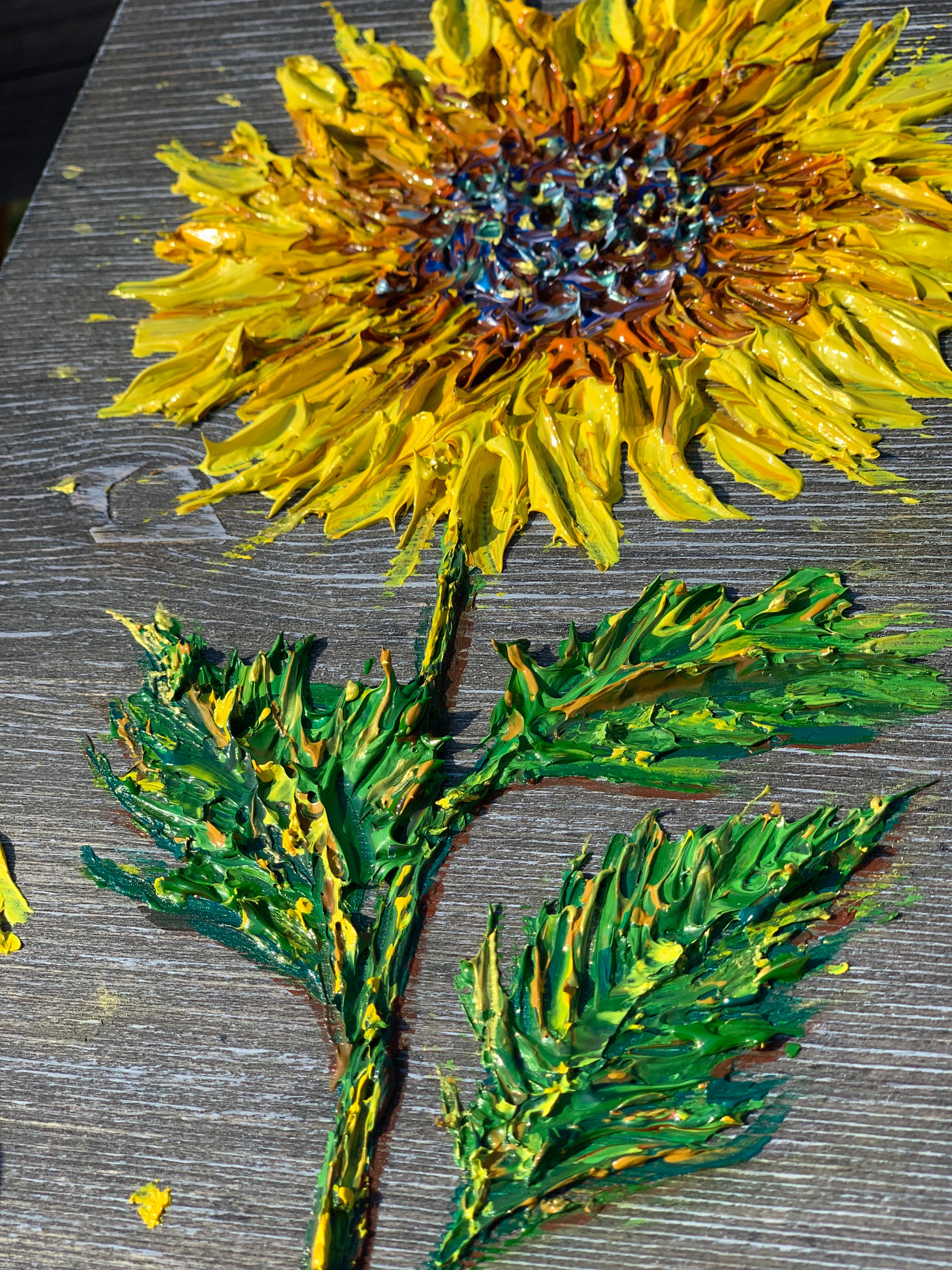 "Social Distancing Sunflower"