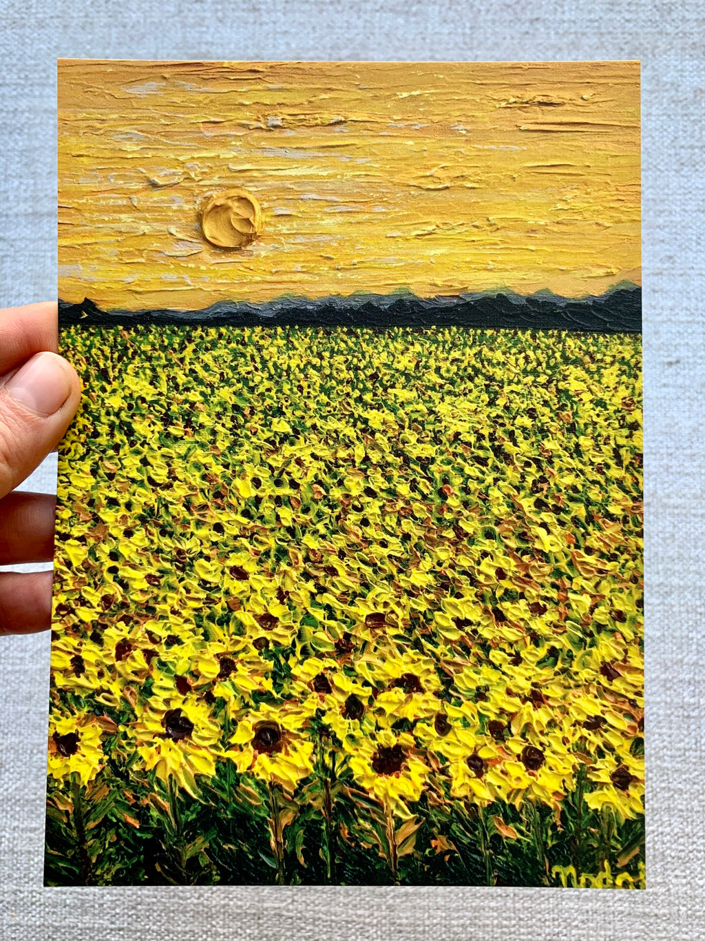 You're The Sunflower | Mini Print
