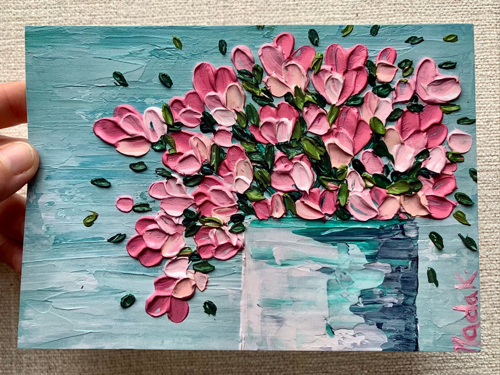 Purple Bouquet | Mini Print