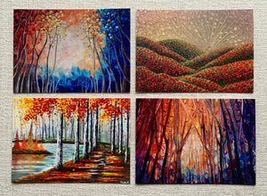 Autumn Vibes | Set Of 4 Prints