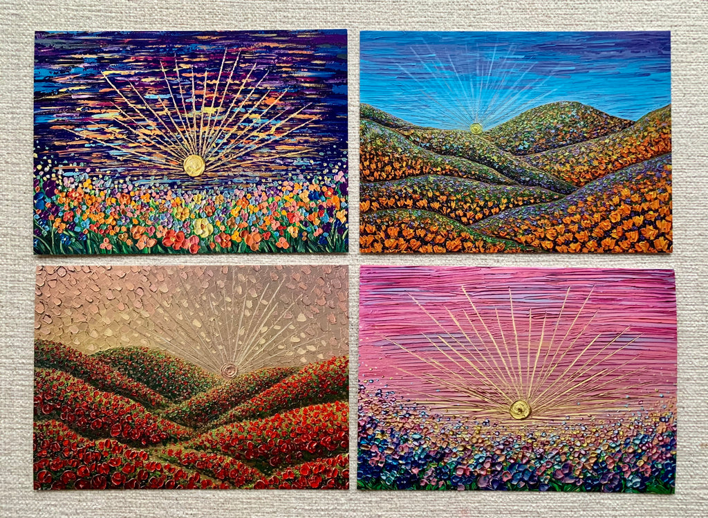 Spectacular Sunrays | Set Of 4 Prints