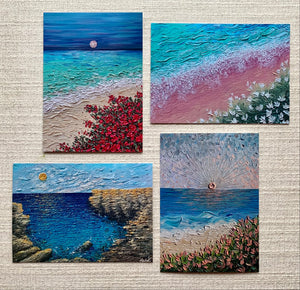 The Beaches | Set Of 4 Prints