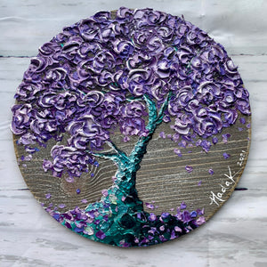 "Purple Mermaid Bonsai"