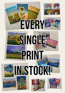 EVERY MINI PRINT IN STOCK | Approx 40 Prints