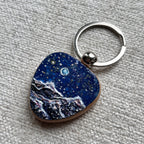 Moonlight Mountains | Keychain
