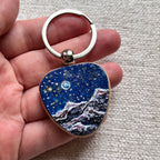 Moonlight Mountains | Keychain