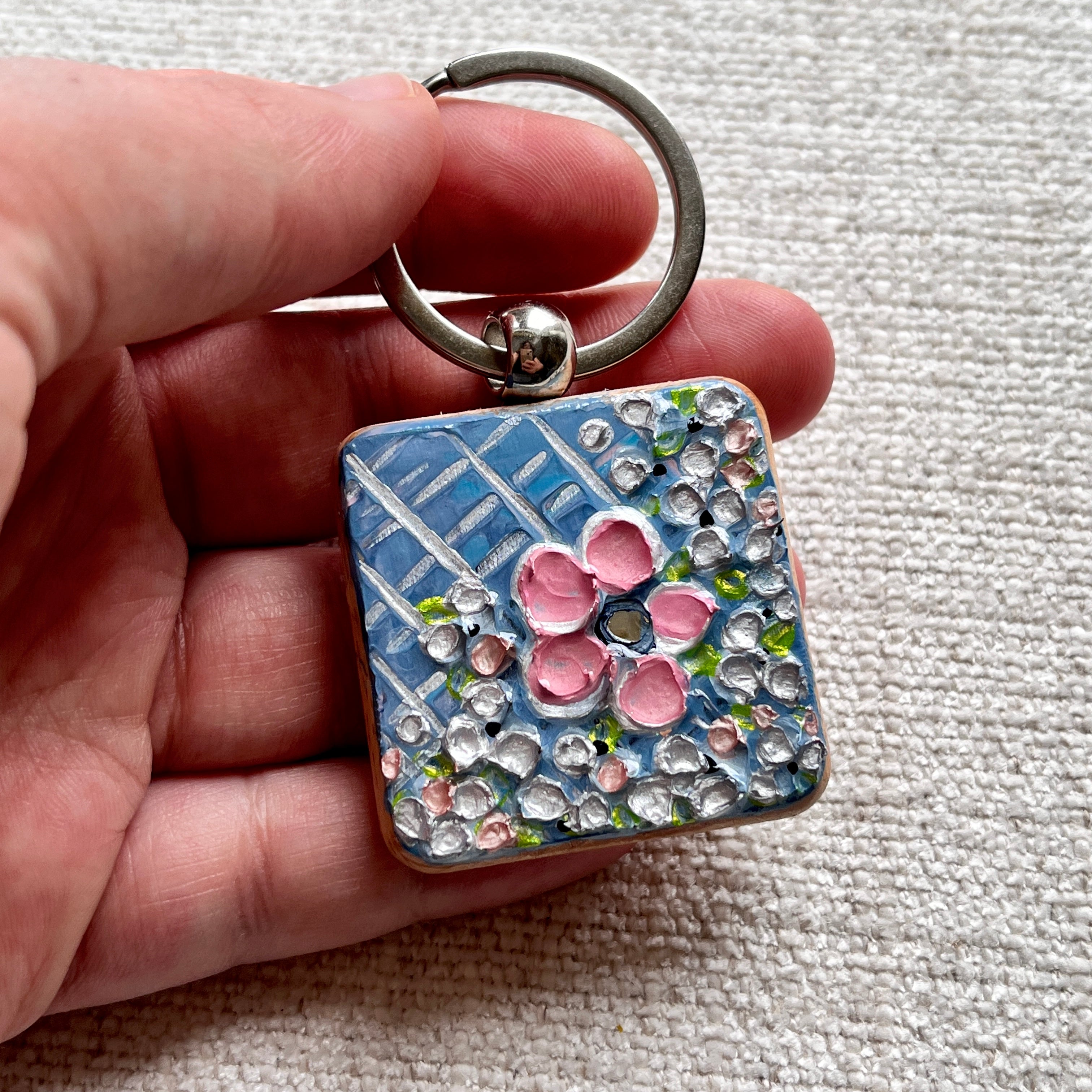 Pink Bloom | Keychain