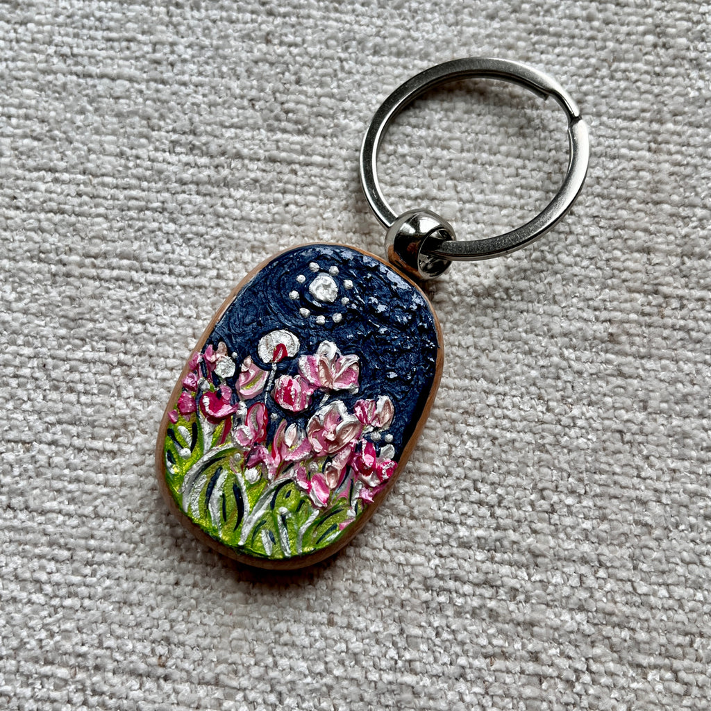 Night Tulips | Keychain
